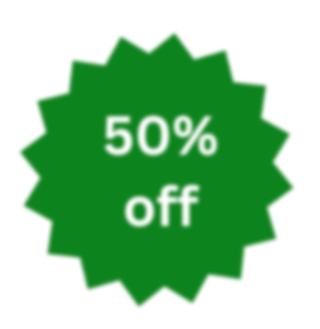 50% off